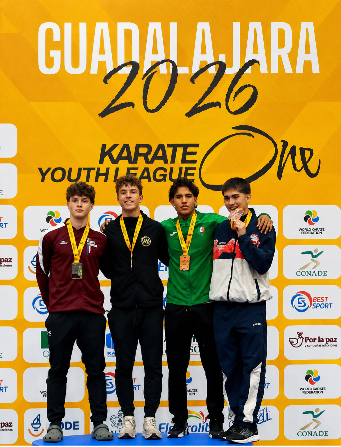 Maxence JAMBART médaille d'argent 🥈 Youth League GUADALAJARA
